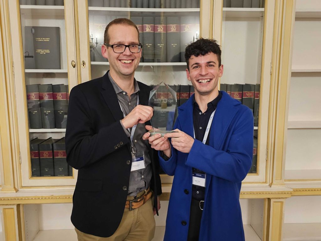 CryoLogyx Part of Team Awarded The SCI Formulation Science Prize 3